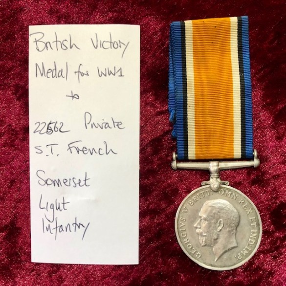 WW1 War Medal 22562 French 2